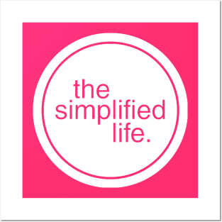 The Simplified Life logo Posters and Art